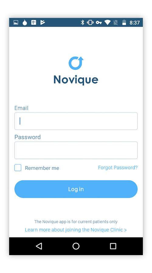 Novique - HealthCare App screenshot 1